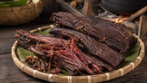 Thịt trâu gác bếp Sapa